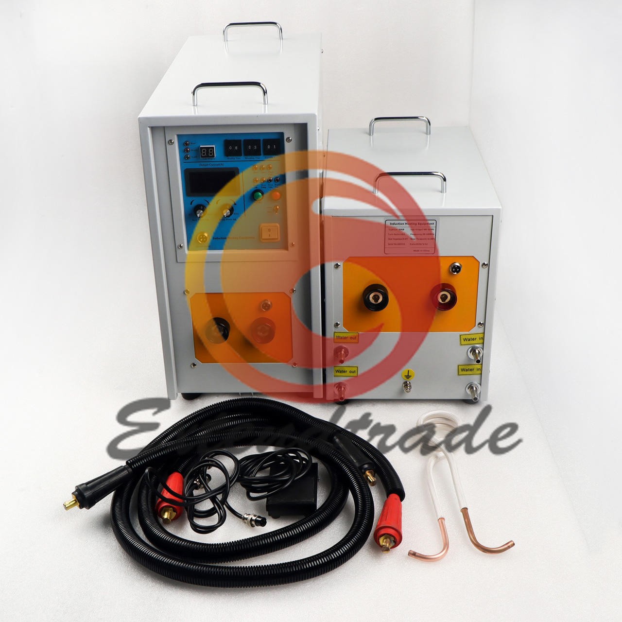 1pc 40KW 30-100KHz High Frequency Induction Heater Furnace 40AB New