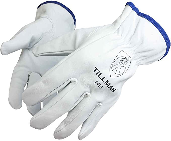 Tillman 1415 Unlined Top Grain Goatskin Drivers Work Gloves (Sizes: M-XL)