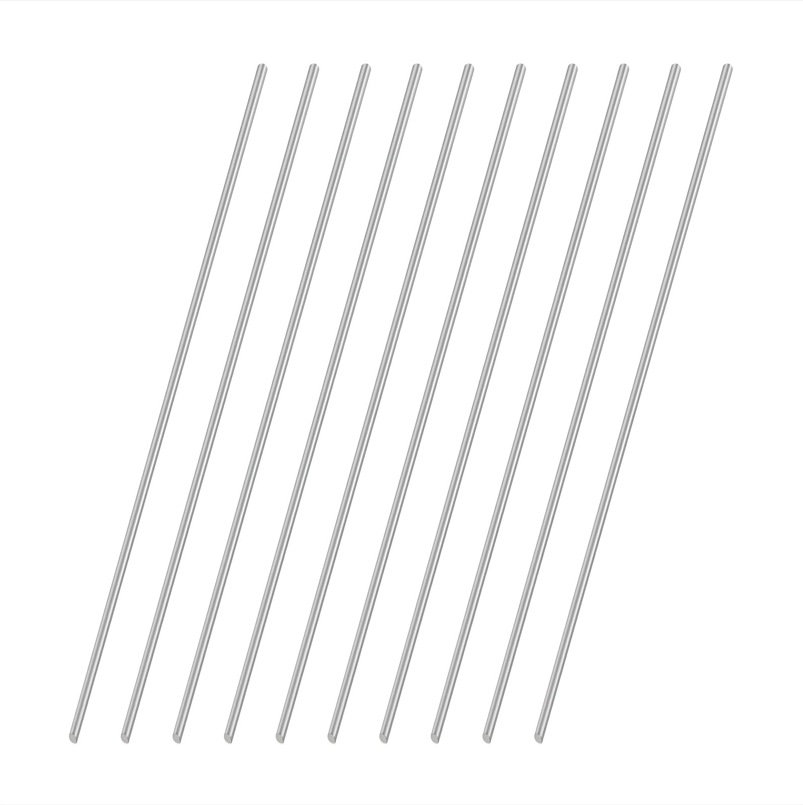 VictorsHome 1.5mm x 200mm 304 Stainless Steel Round Rod, Metal 1.5mm, Silver