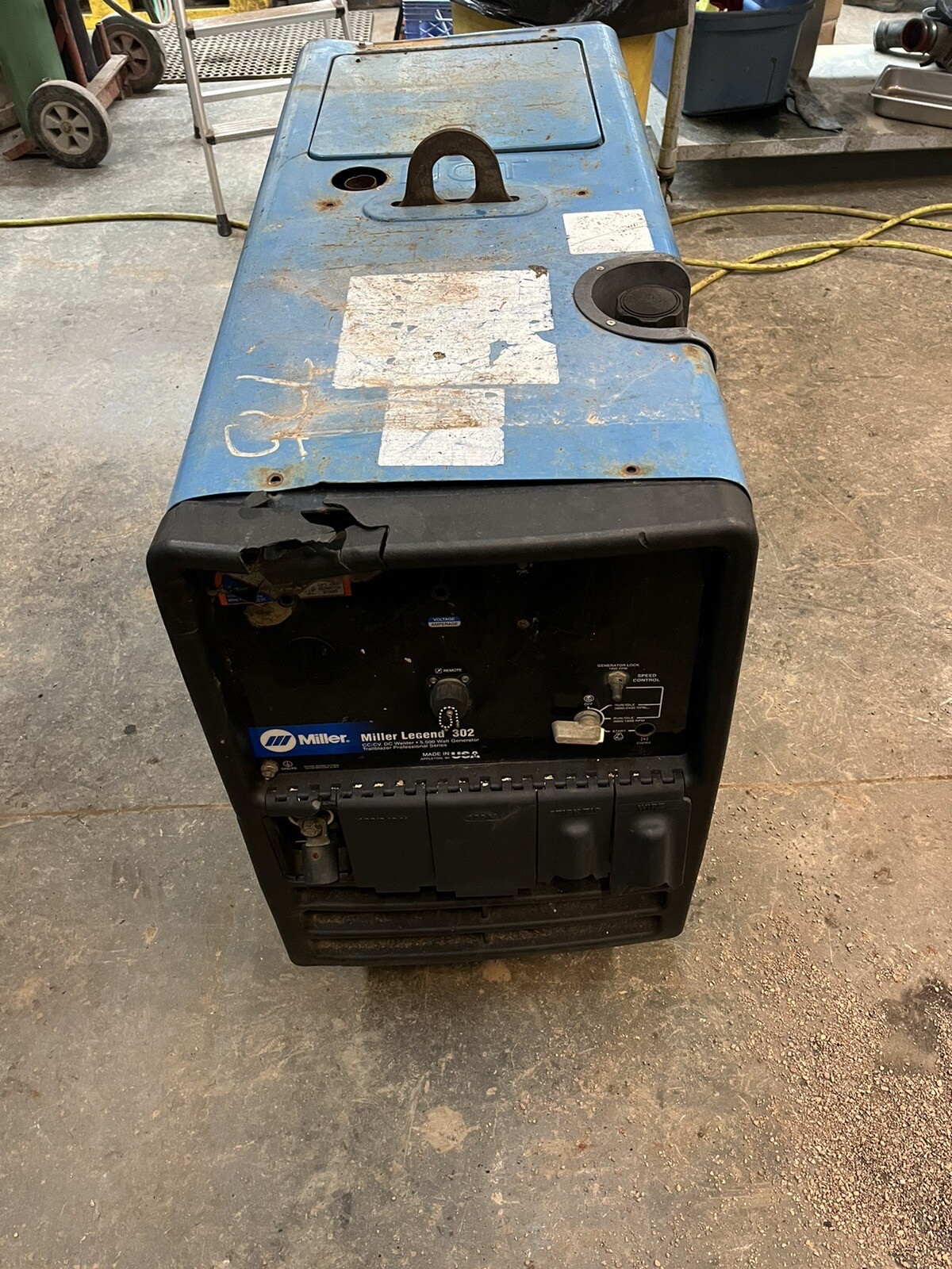 Miller Legend 302 CC/CV, DC Welder 5500 Watt Generator 5.5kw FOR PARTS WE SHIP