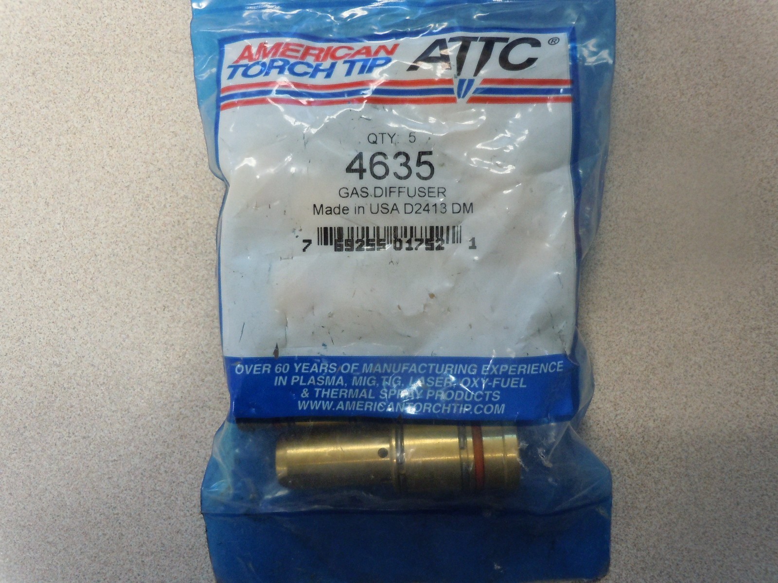 AMERICAN TORCH TIP Gas Diffuser,PK5 -4635
