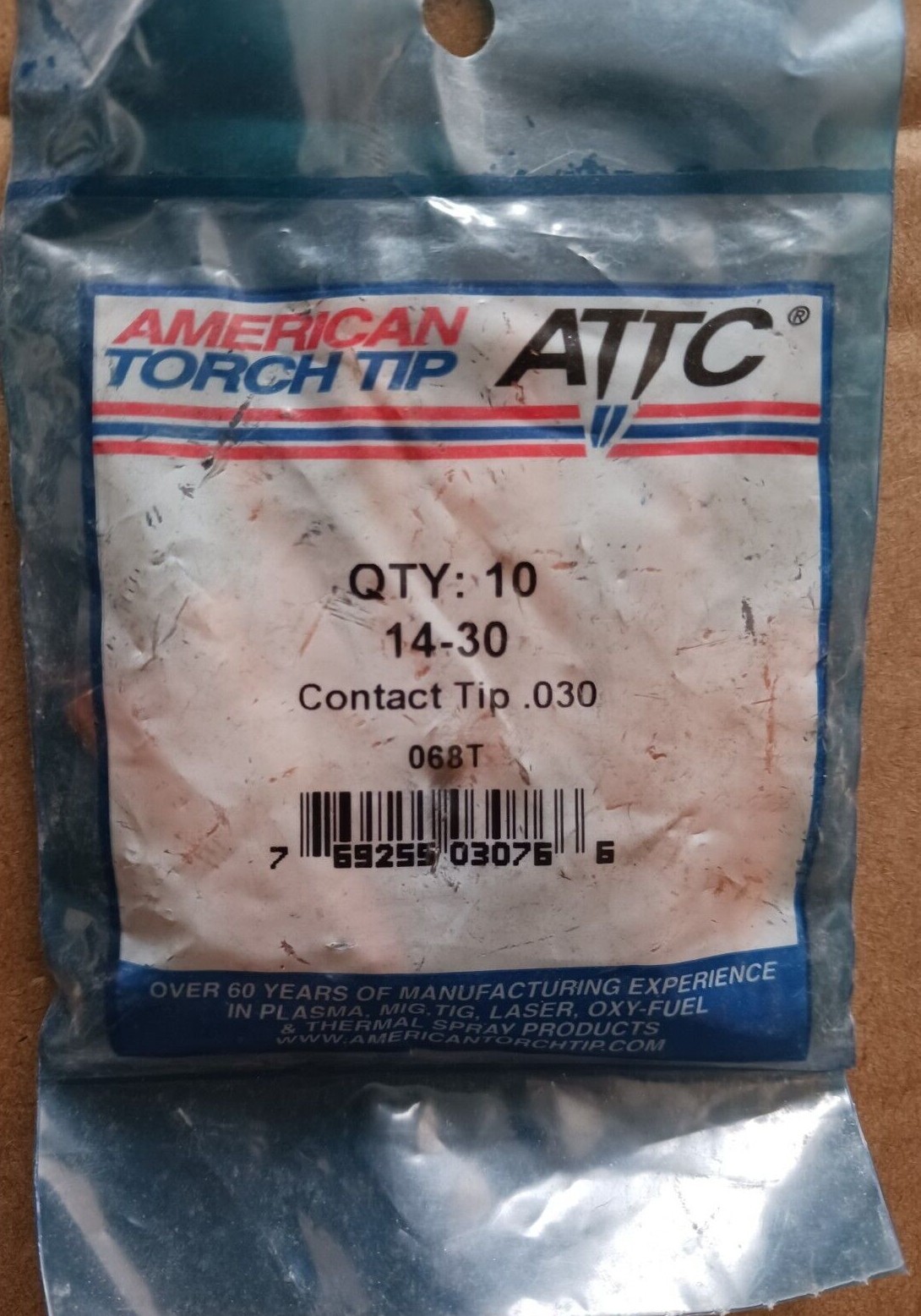 American Torch Tip 11-45 Contact Tip .045, Pkg of 10