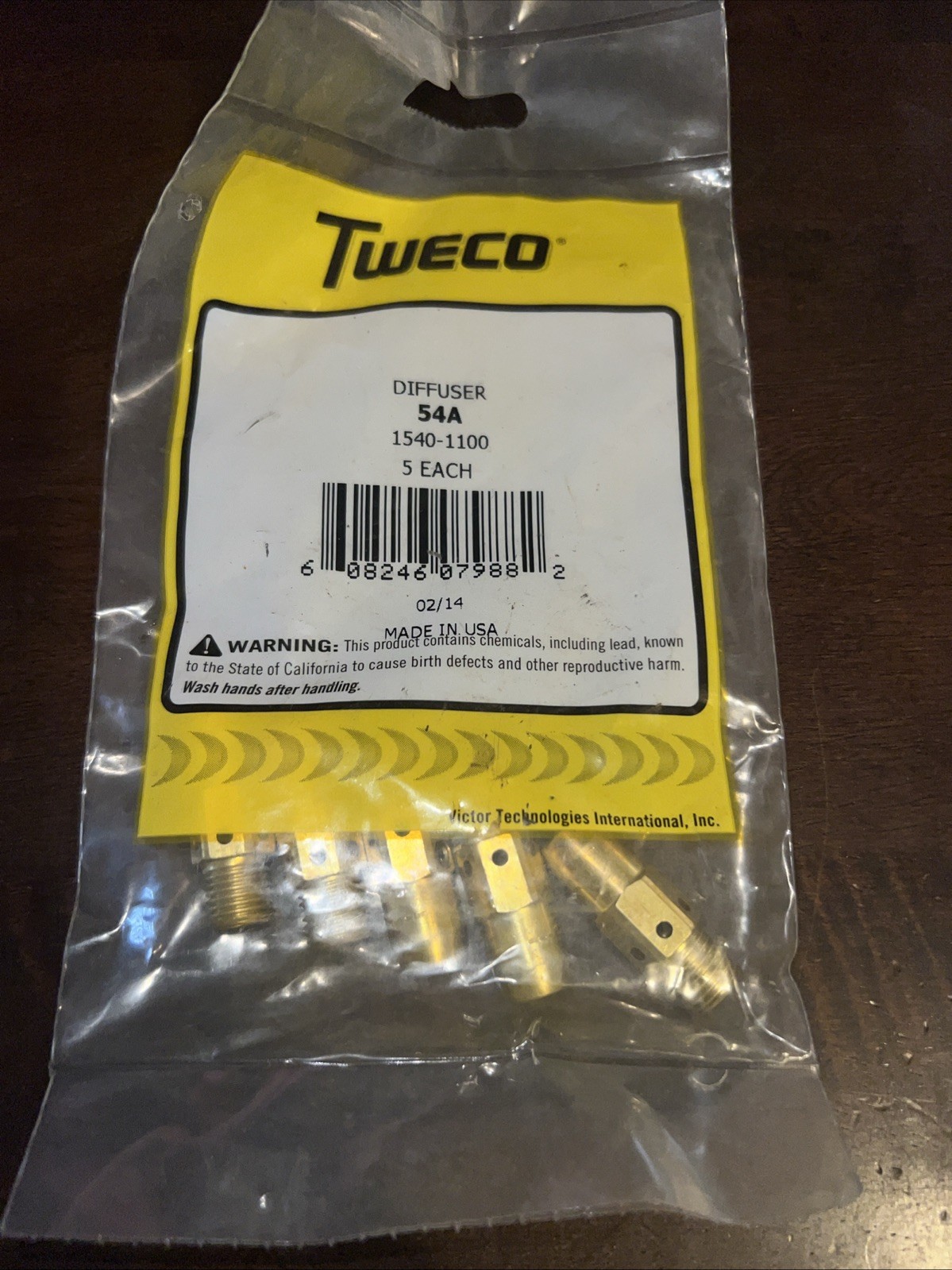TWECO 54A 1540-1100 GAS DIFFUSER Pack of 5