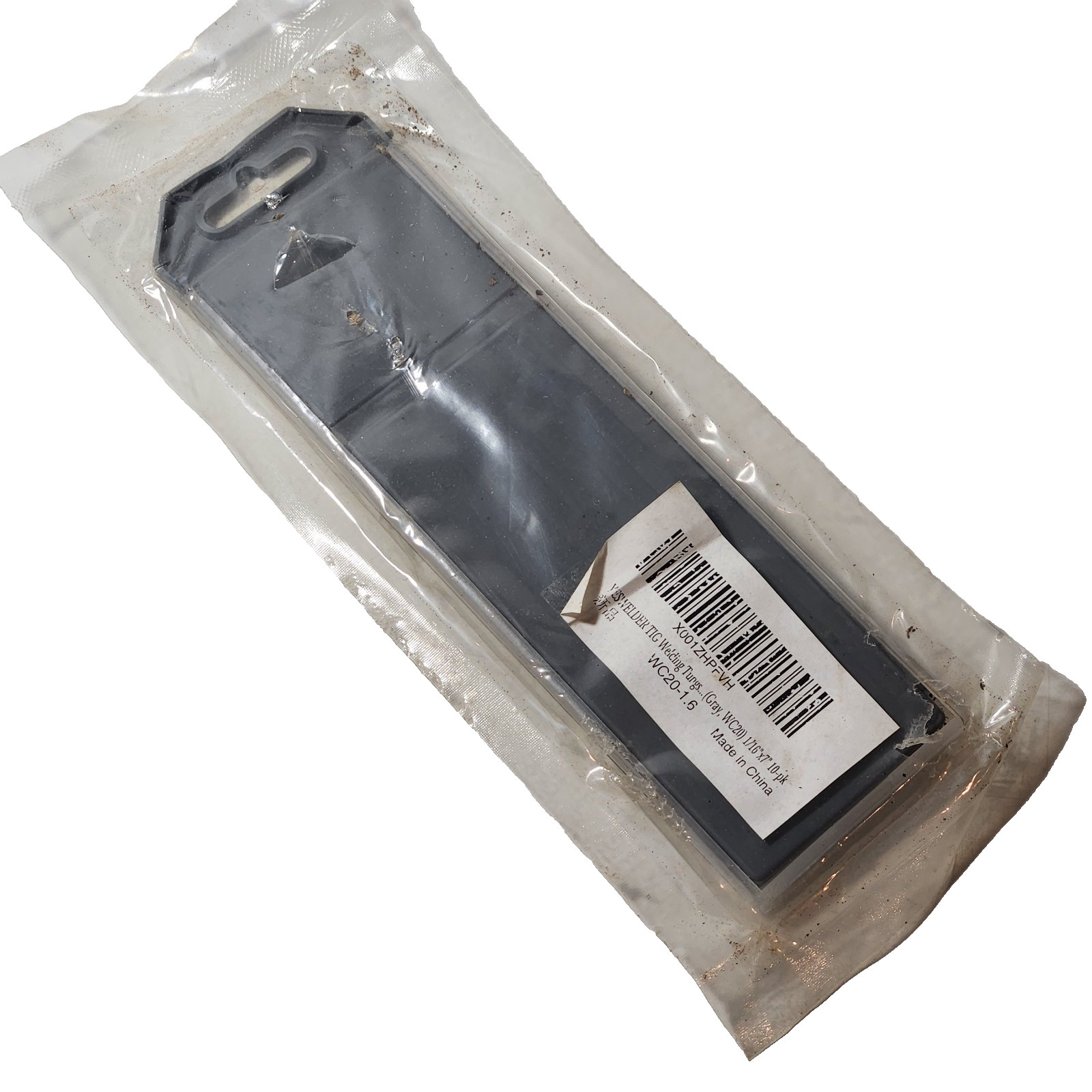 YESWELDER TIG Welding Tungsten Electrode 10Pcs 2% Ceriated 1/16″ x 7″ Gray WCe20