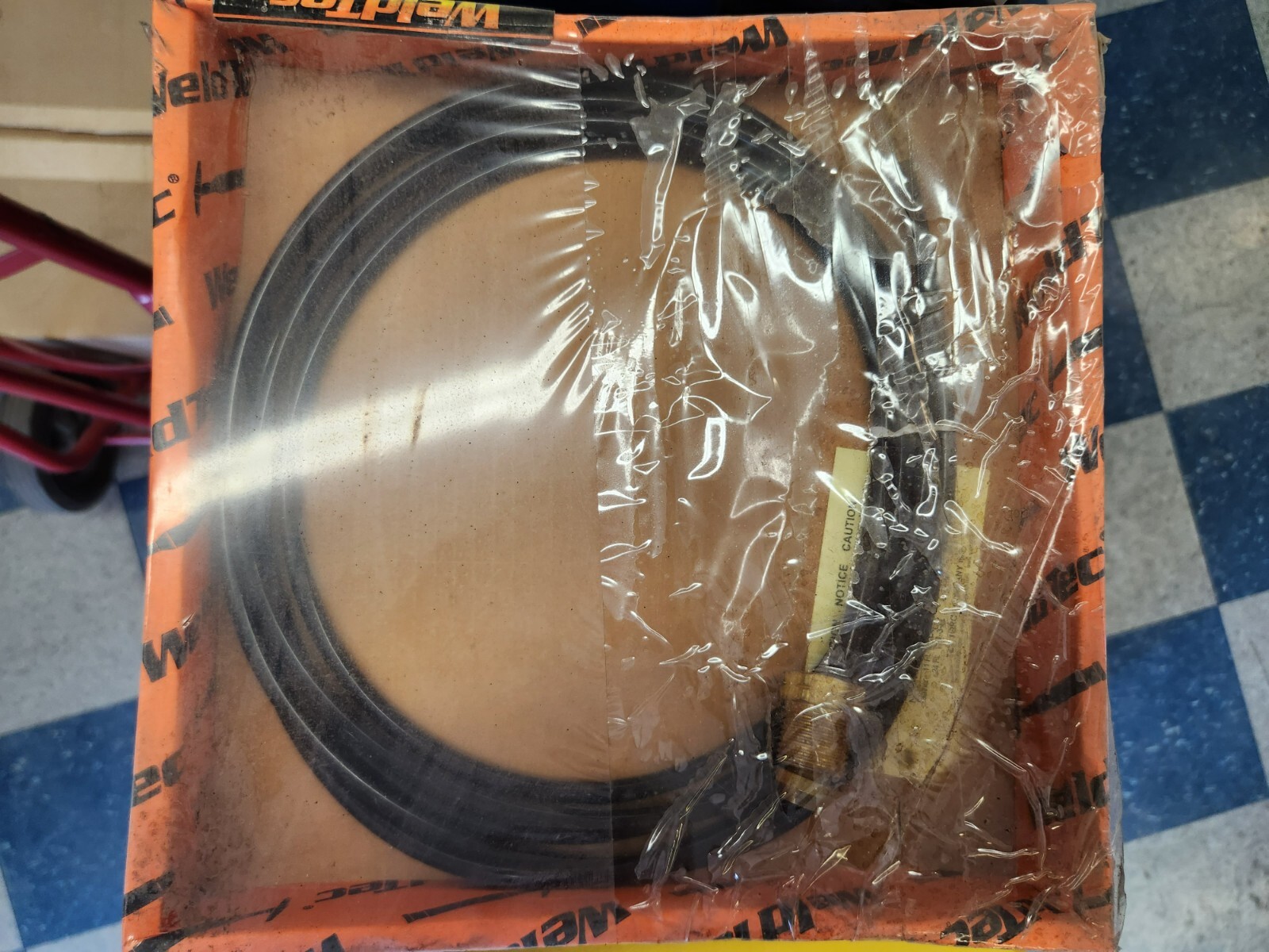 MILLER-WELDCRAFT 45V03 POWER CABLE 12 1/2FT-Vinyl, Qty.1