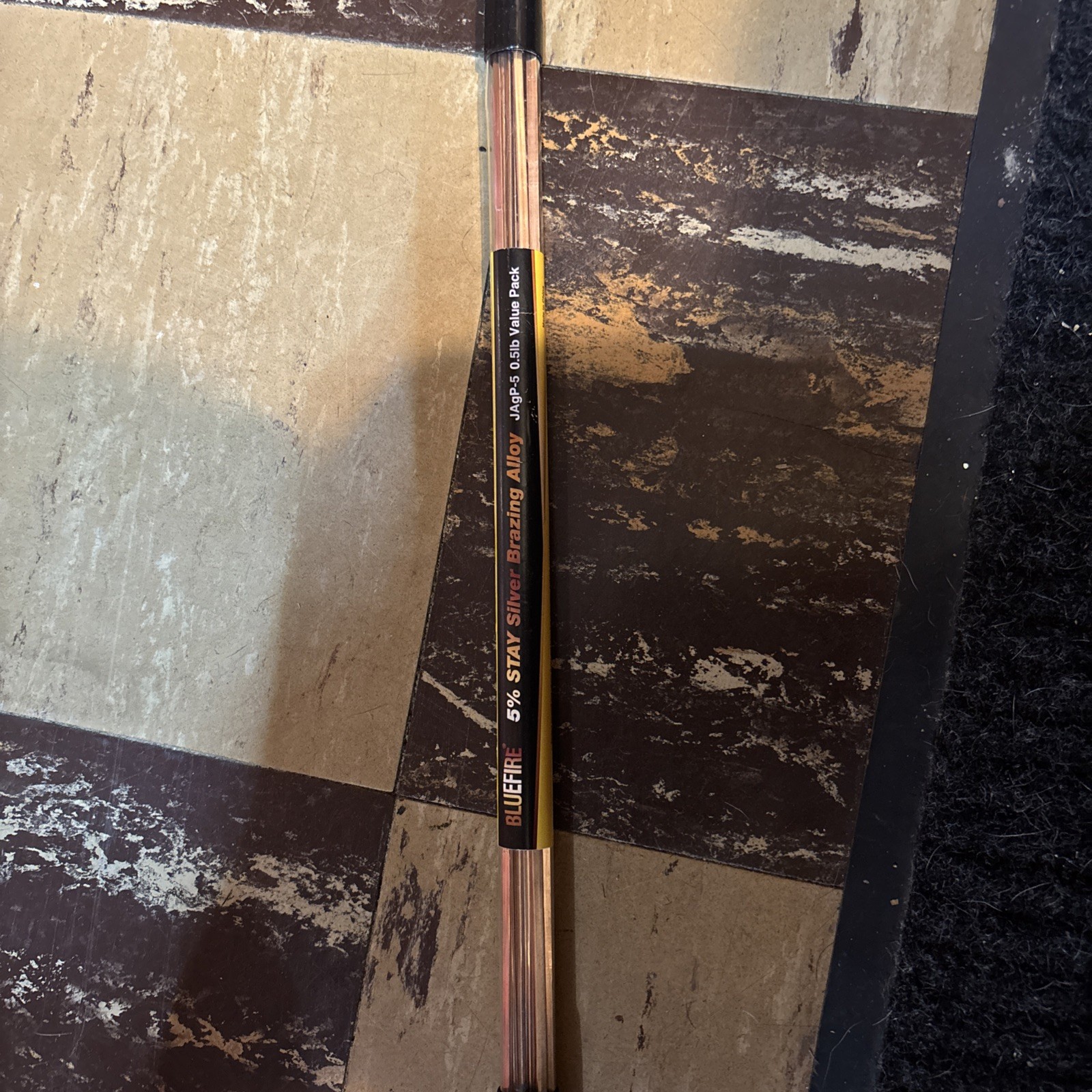 Brazing Rods 5% Stay Siler Brazing Alloy Bluefire – 5-RODS – Free Shipping!