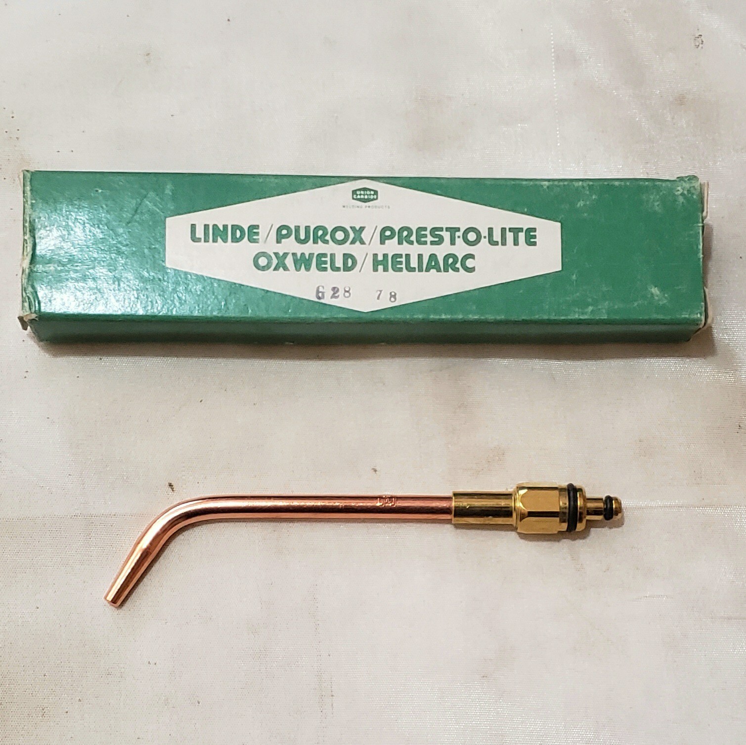 Purox W-200 #4 Brazing Welding Torch Tip Head Nozzle W-25 Linde ESAB Oxweld