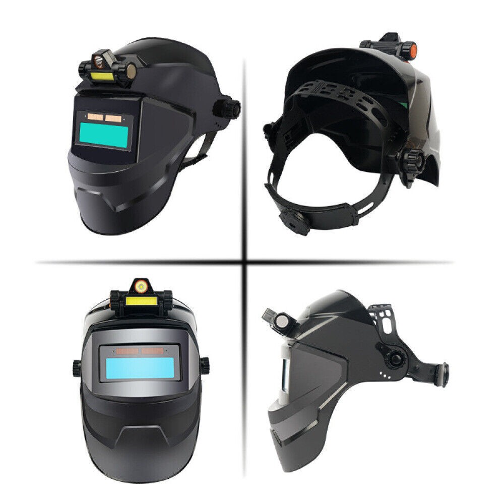 US Welding Helmet Mask Auto Darkening Welder Arc Tig Mig Grinding Solar Powered