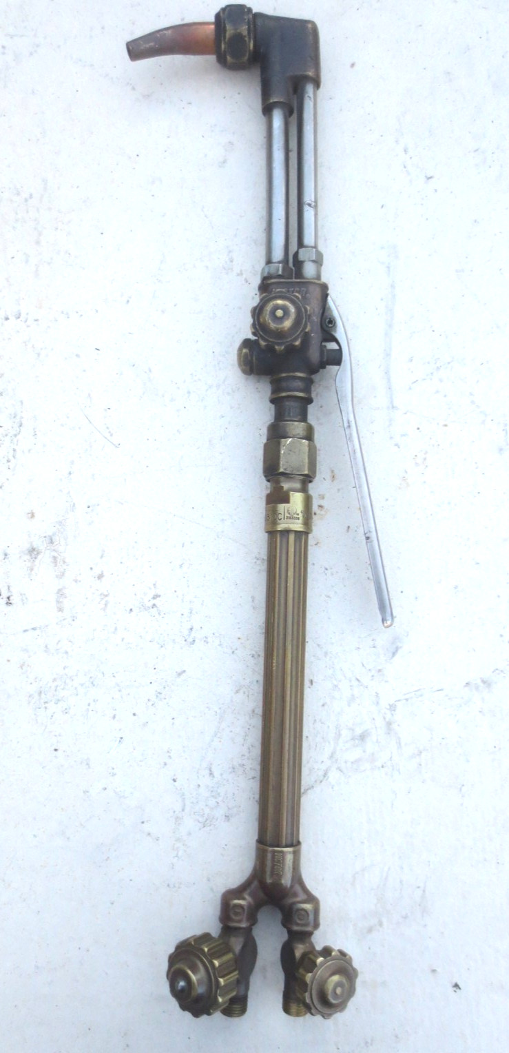 USED Victor Cutting Torch & Handle Heavy Duty HD 310C & CA2460 Journeyman NICE!