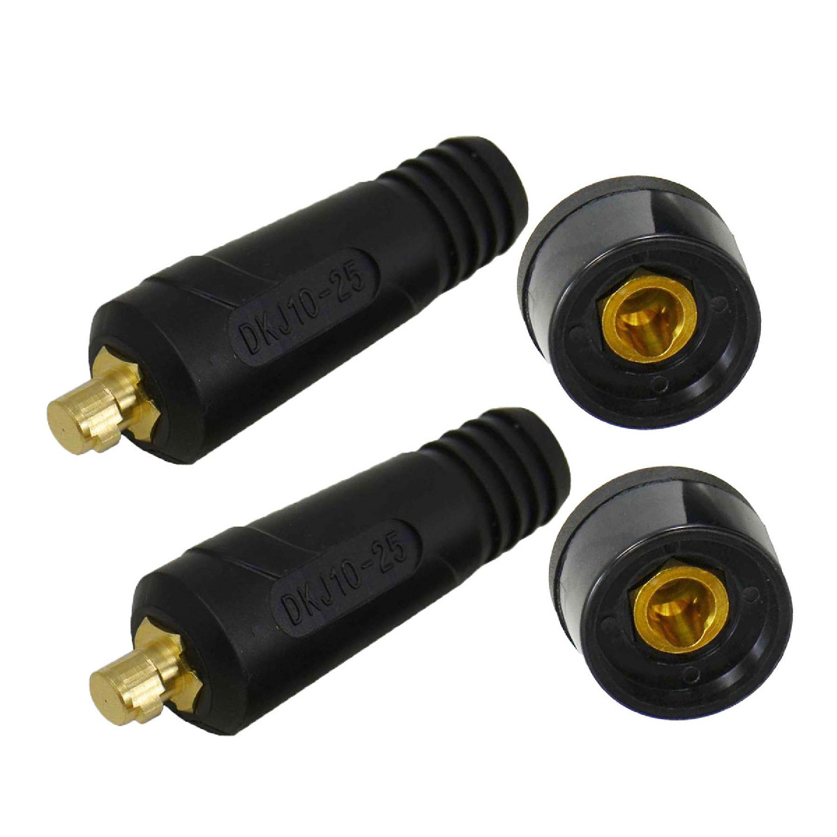Riverweld Tig Welding Cable Panel Connector Plug Socket Set Dkj10-25 Dkz10-25