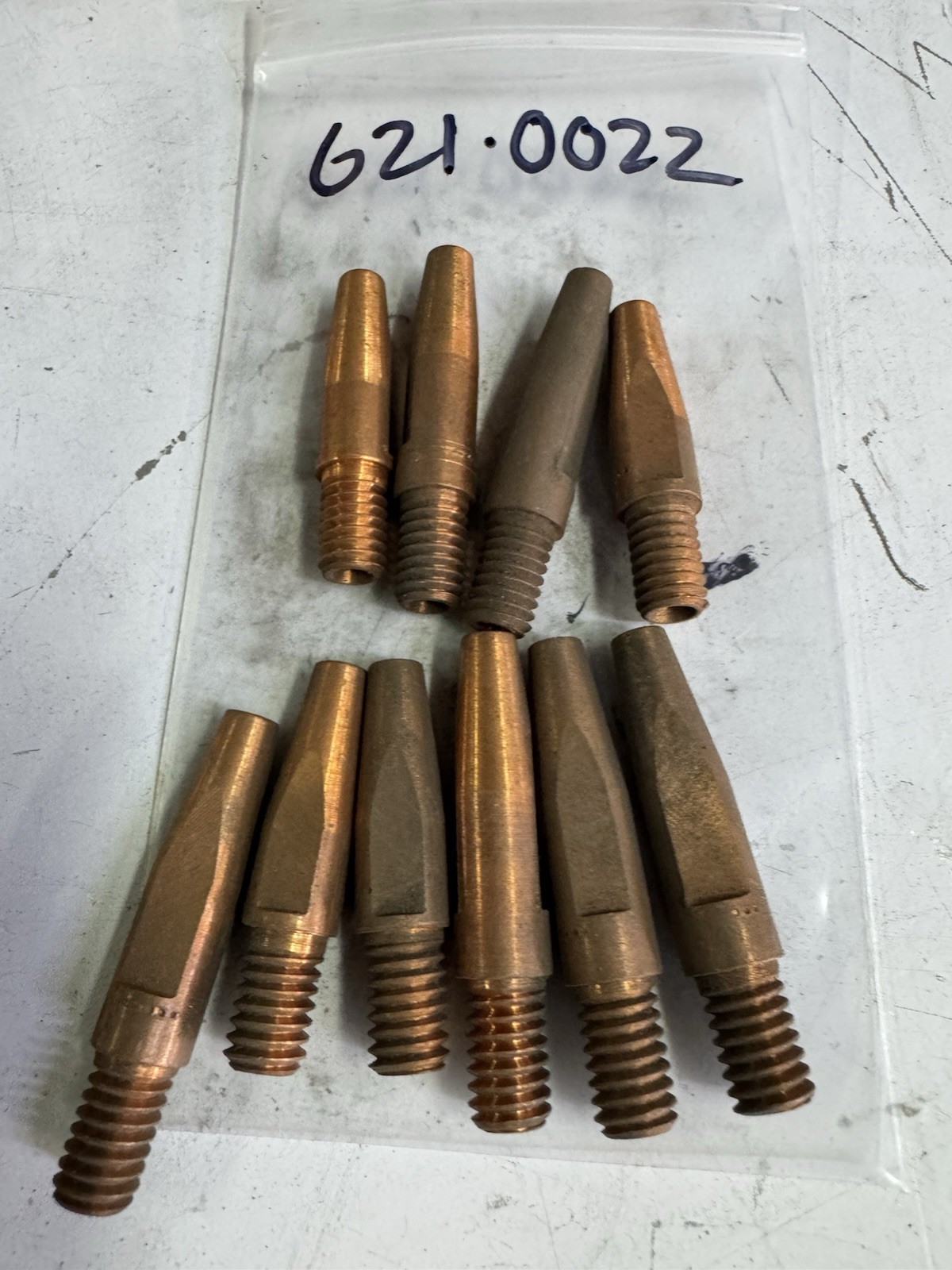6210022 Contact Tip Pack Of 10 .045 MK Products Cobramatic Parts New Old Stock