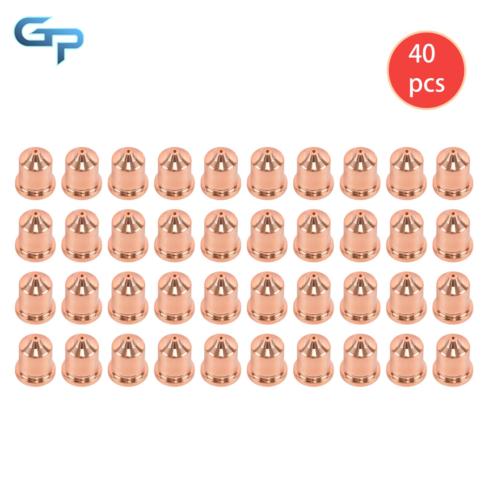 40pk 220941 Nozzles Tips For 45XP/65/85/105 Plasma Consumables Cutting Torch