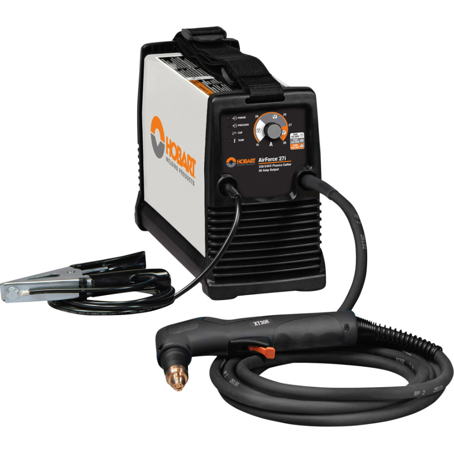 New!! Hobart AirForce 27i Plasma Cutter W/ Multi-Voltage Plug Inverter 120V/240V