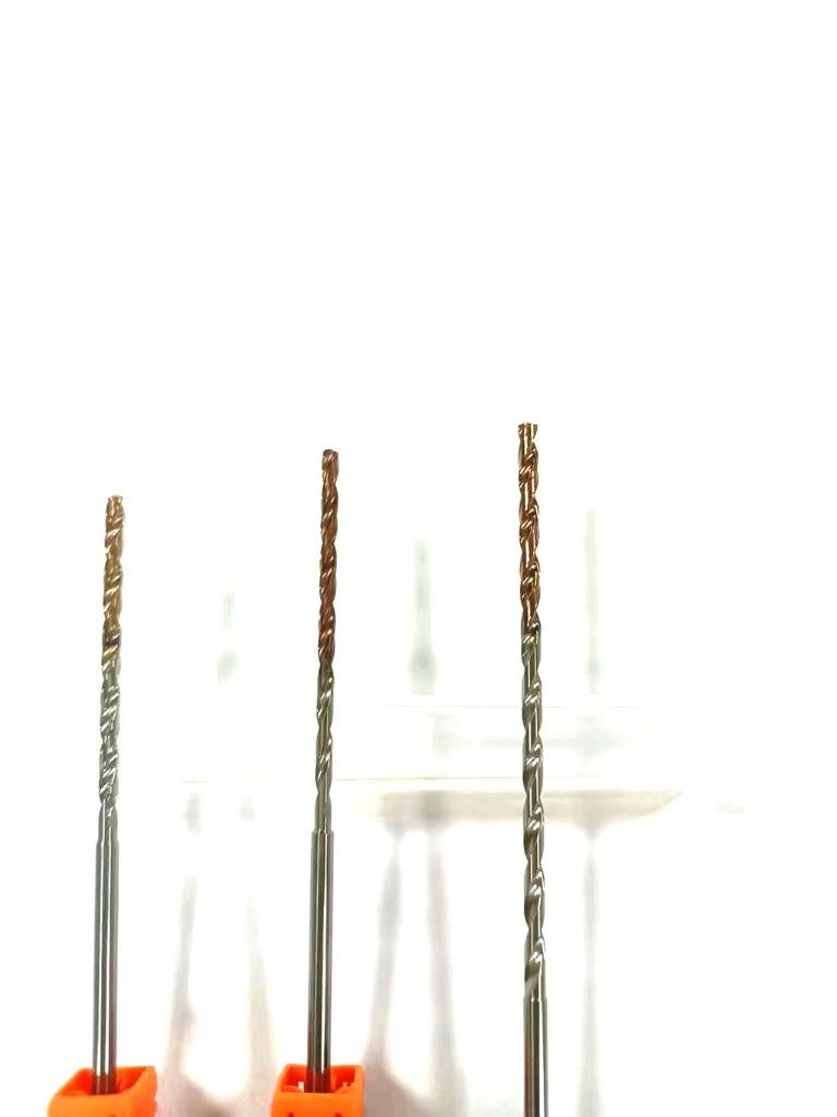 KLOT Coolant Through Solid Carbide Coated Drill Bit 1.5mm-3.0mm Extremely Long