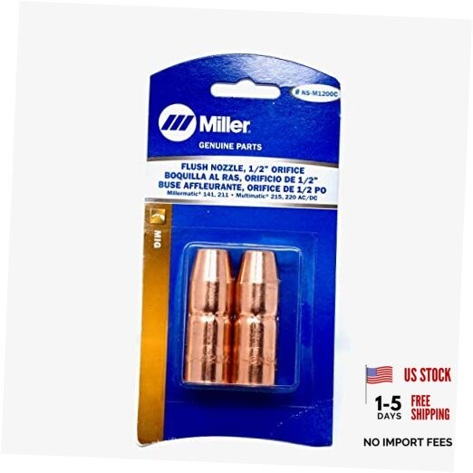 Miller Flush Nozzle, 1/2″ Orifice, part no. NS-M1200C (2 per pack).