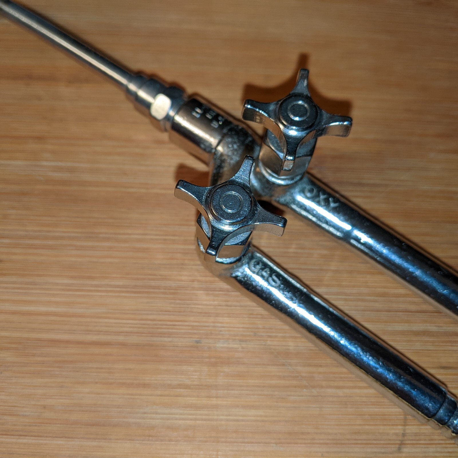 Jewelers Gas Torch HR Superior No. 11-401 Welding Soldering With 4 Tips USA