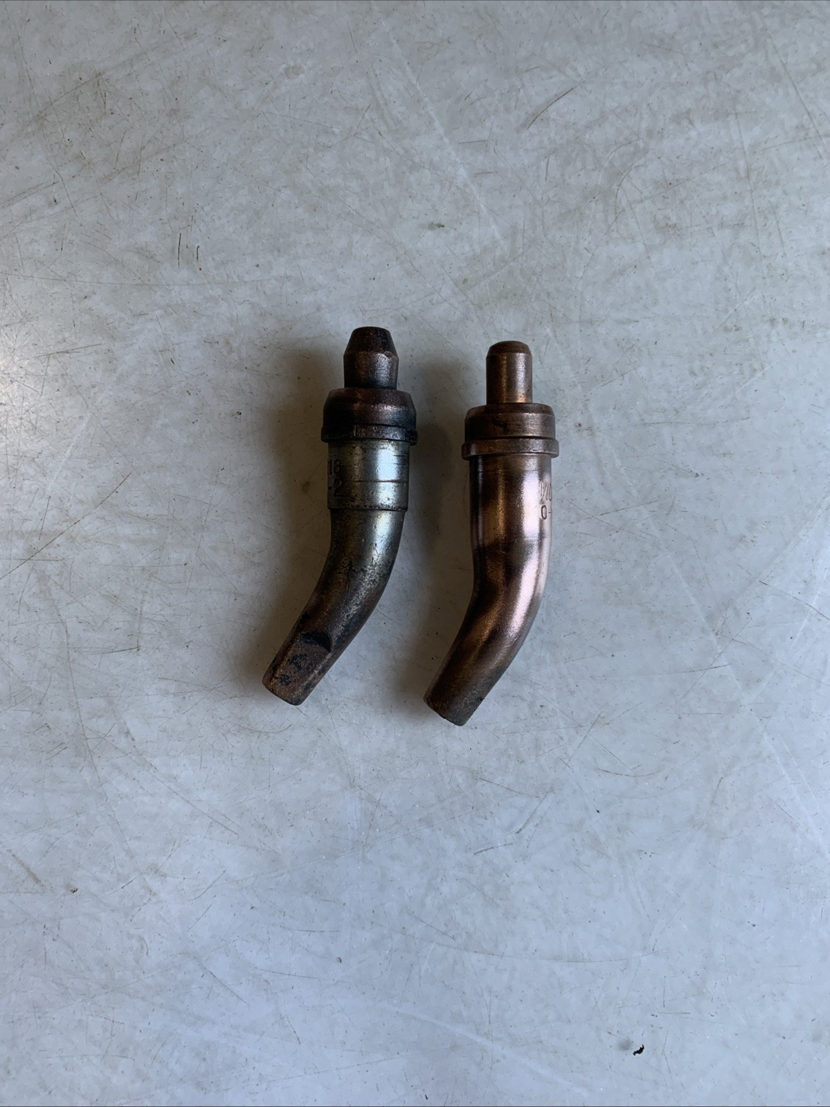 2 Victor Cutting Torch Tips 0-1-118 & 2-1-118