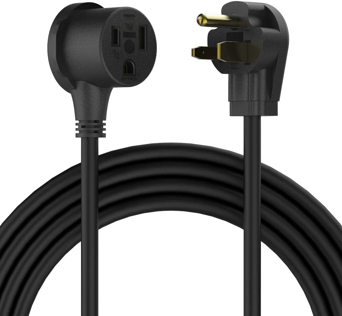 40FT 10 Gauge 250 Volt Welder Power Cord NEMA 6-50P to 6-50R Heavy Duty