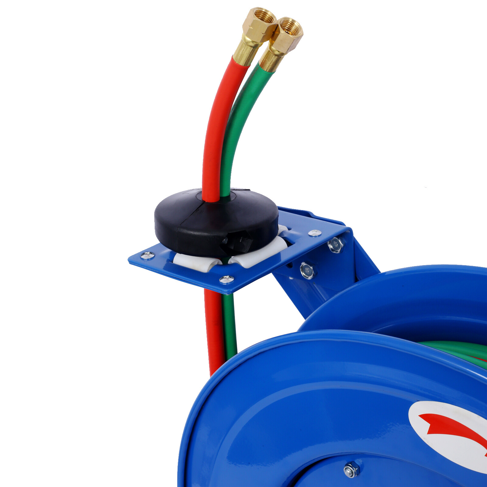 Welding Hose Reel Retractable 1/4″ x 50 Ft Oxygen Acetylene Welder Dual Hose