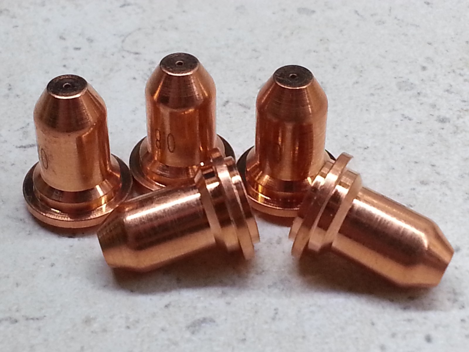 10pc Electrodes + Cutting Nozzles for Harbour Freight® 62204 64808 Plasma Cutter