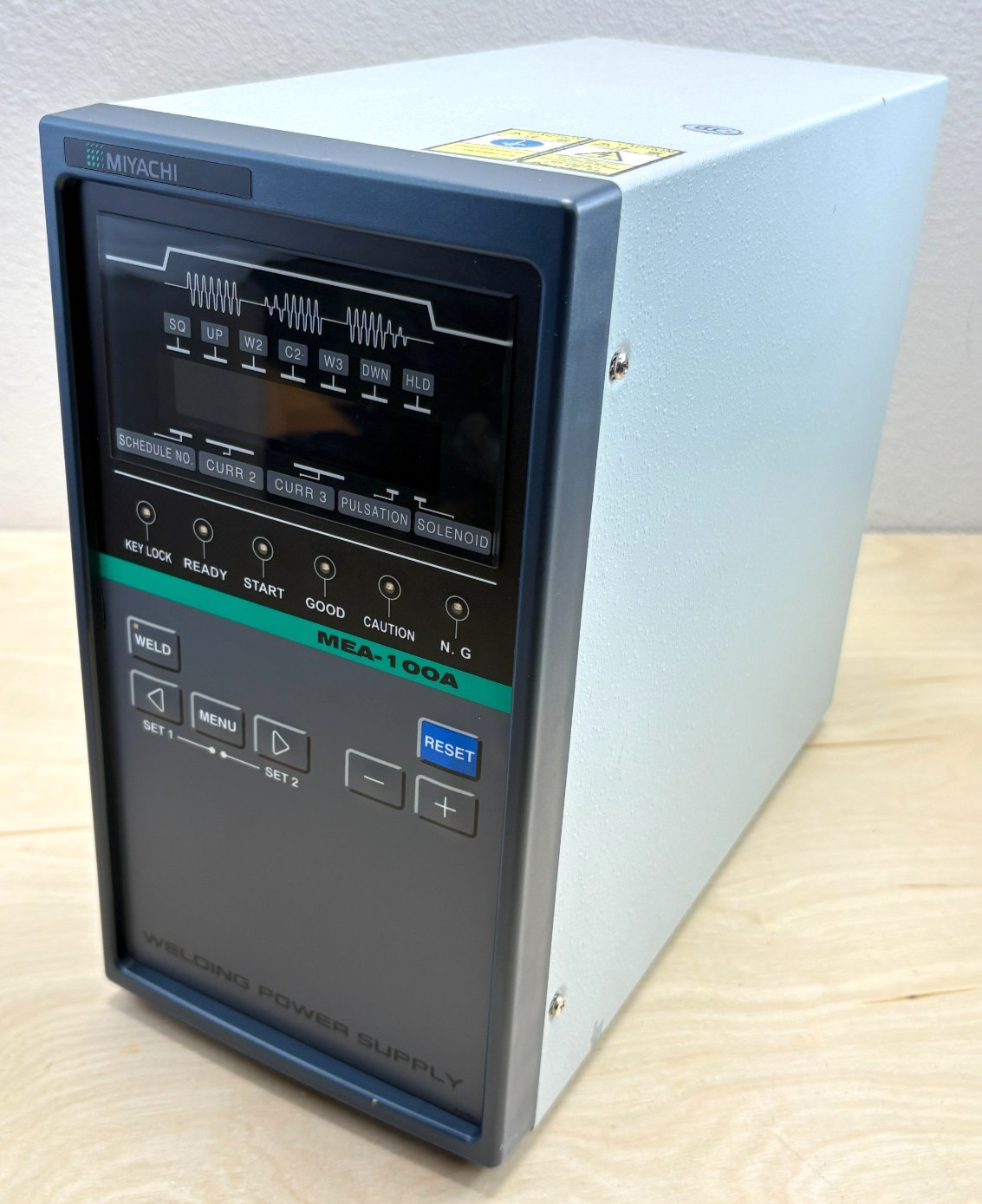 Miyachi MEA-100A-01-47 Welding Power Supply, MEA-100A, **Missing Rear Cover