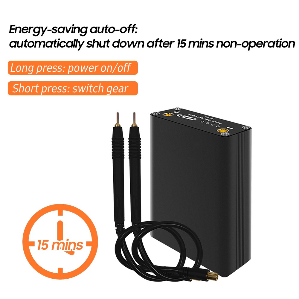 Mini Spot Welding Machine 9-Gear Adjustable Rechargeable Handheld Welder