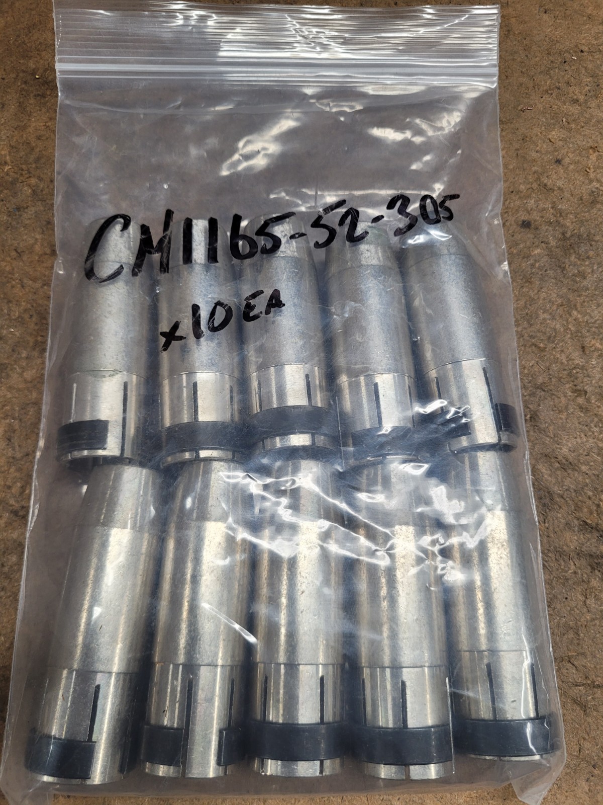 CMI 165-52-305 Heavy Duty Conical Welding Nozzle 5/8 Bernard Pack of 10