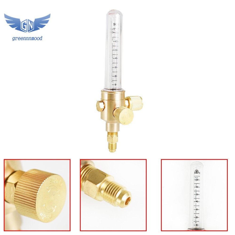 Nitrogen Flow Meter Max inlet Pressure 50 PSIG Brass New