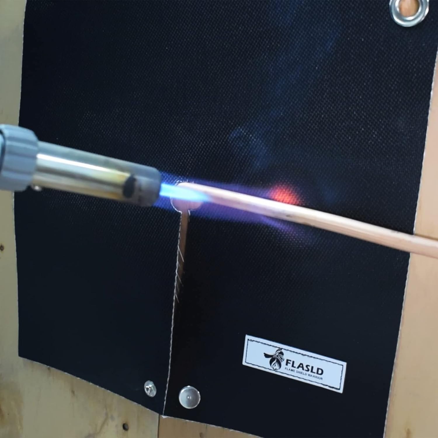 12×12 Welding Blanket & Heat Shield Mat – 1800°F Flame Protector for Soldering