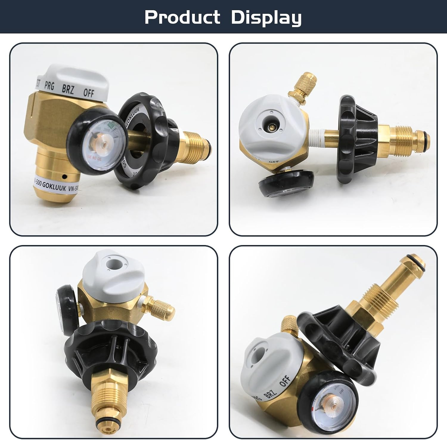 VN-500 Nitrogen Purge Control Valve | Regulator and Flow Meter Hybrid Design Nit