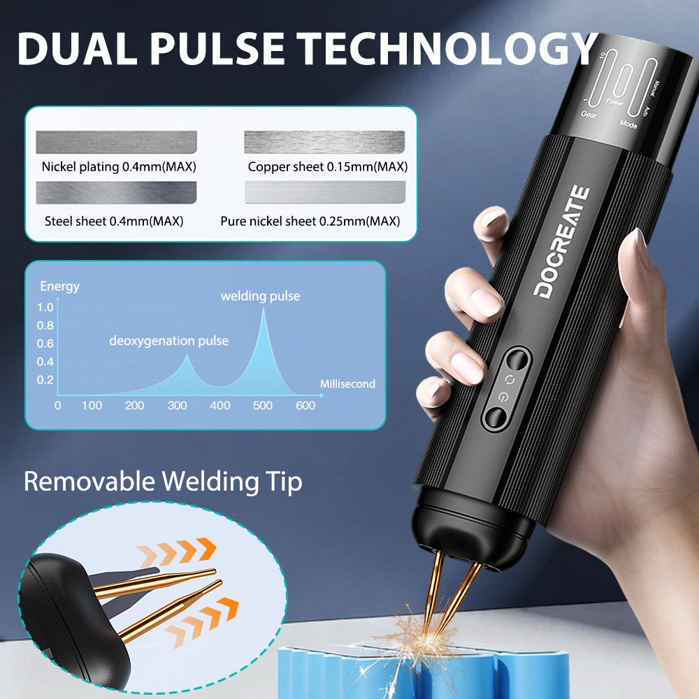 5/10/80/99 Levels Battery Spot Welder Portable Handheld spot welding machine