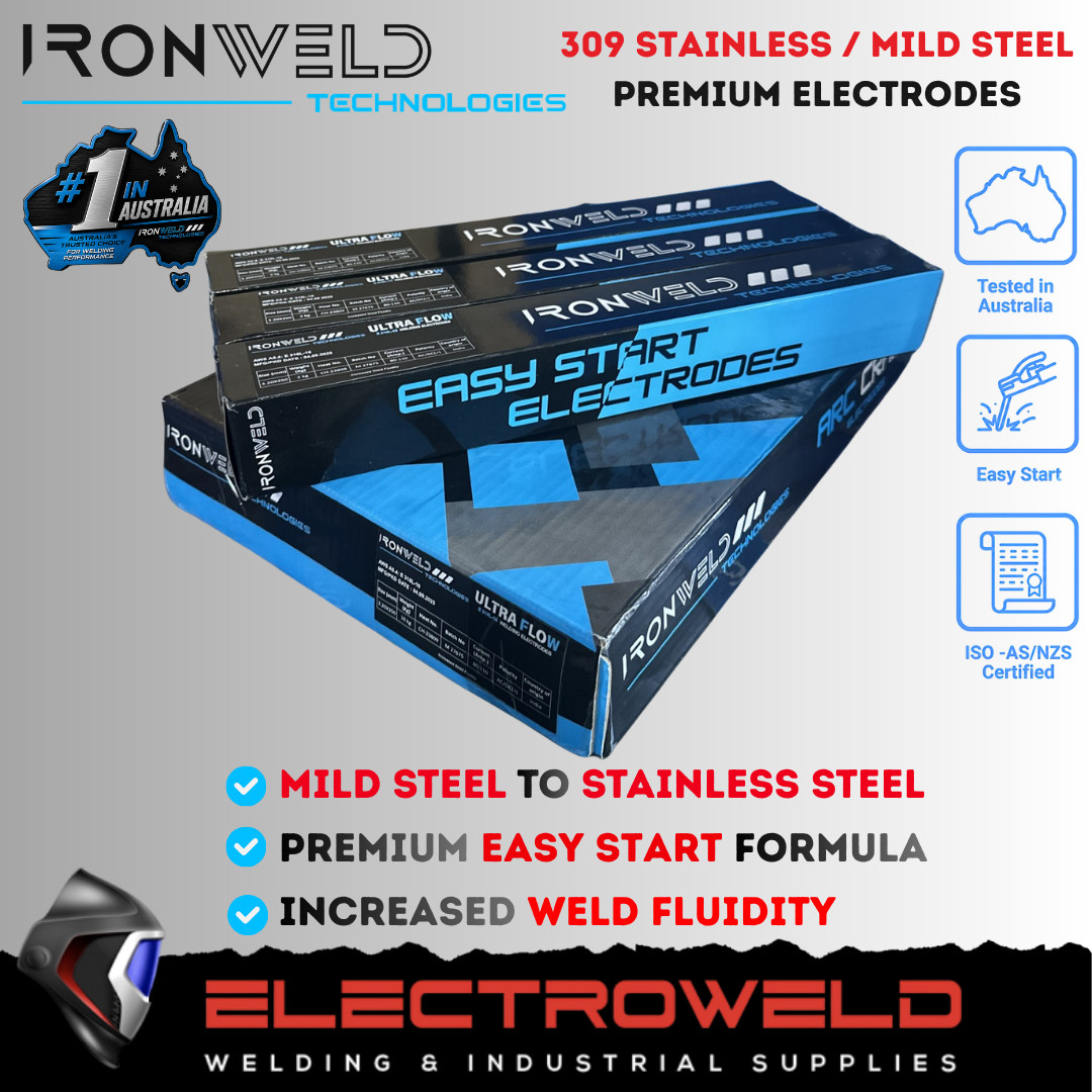 IRONWELD 309 Stainless Steel to Mild Steel Welding Electrodes E309L-16 Stick ARC