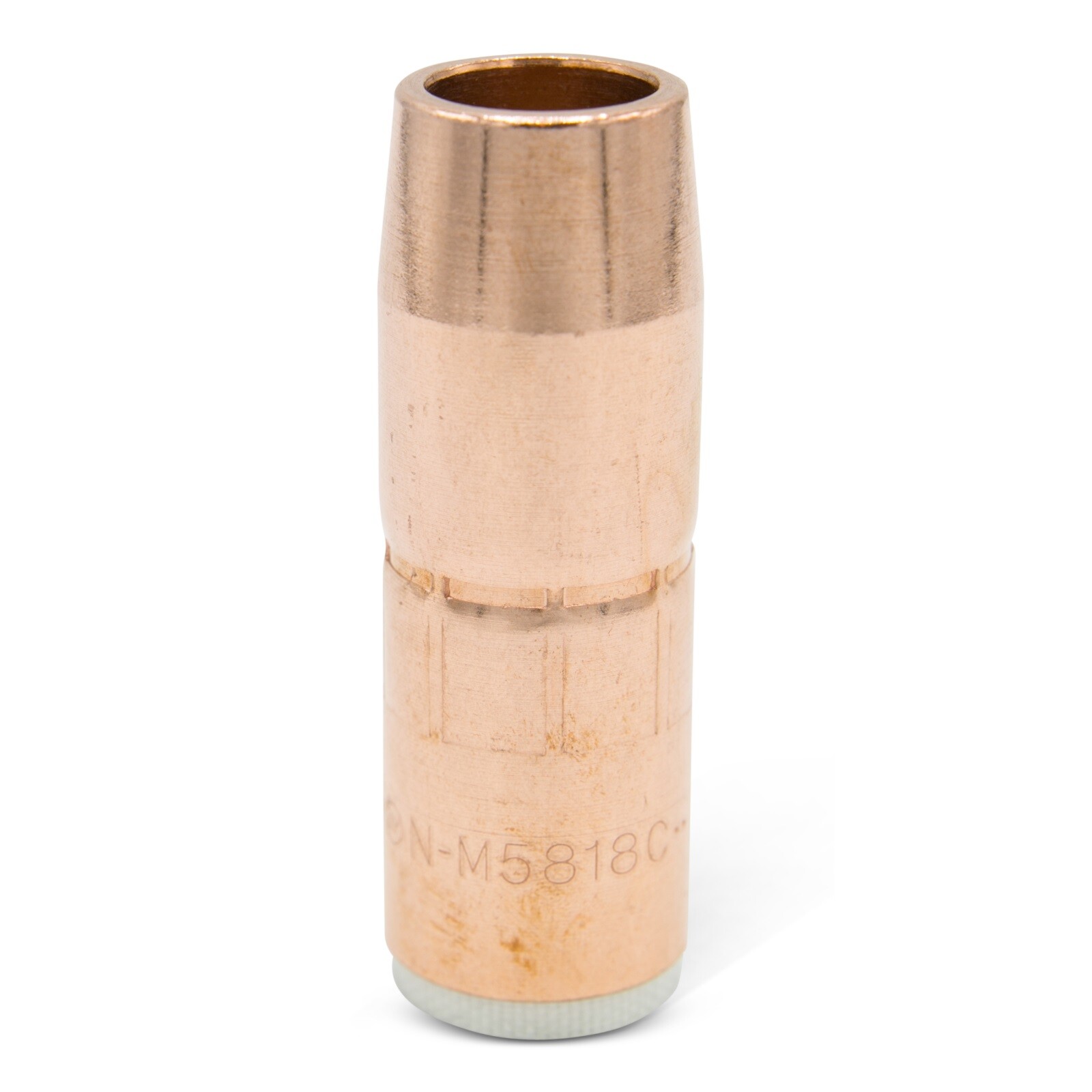 Miller AccuLock MDX 250 MIG Gun Nozzle-5/8″ Dia, 1/8″ Recess Copper (N-M5818C)