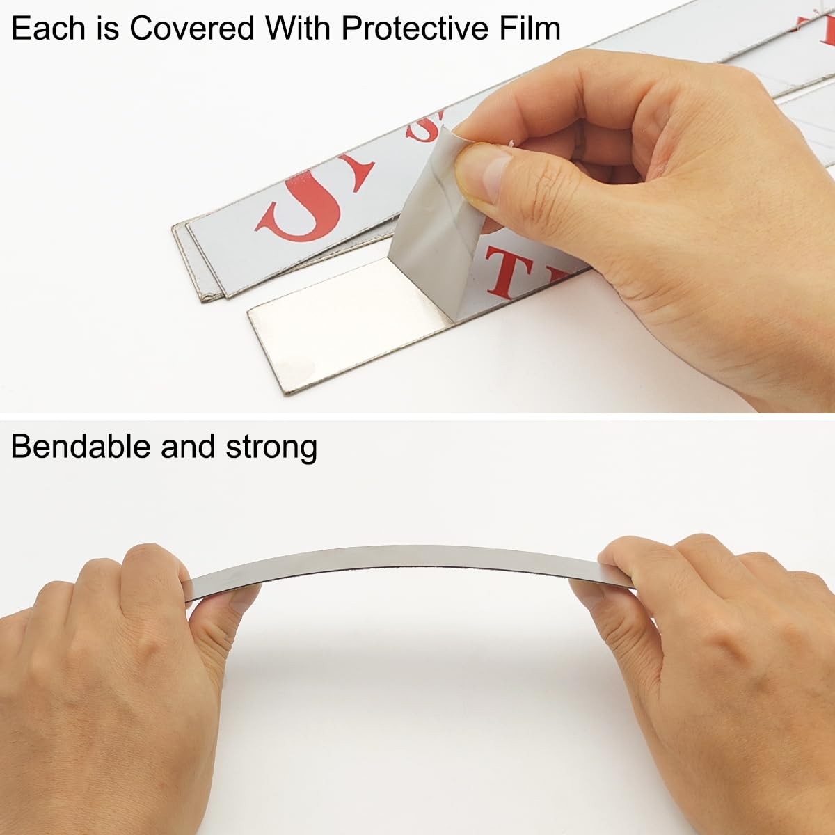 10 Pcs Sheet Metal Strips,12” Length,1” Width, 0.02” Thickness,Thin Flat M…