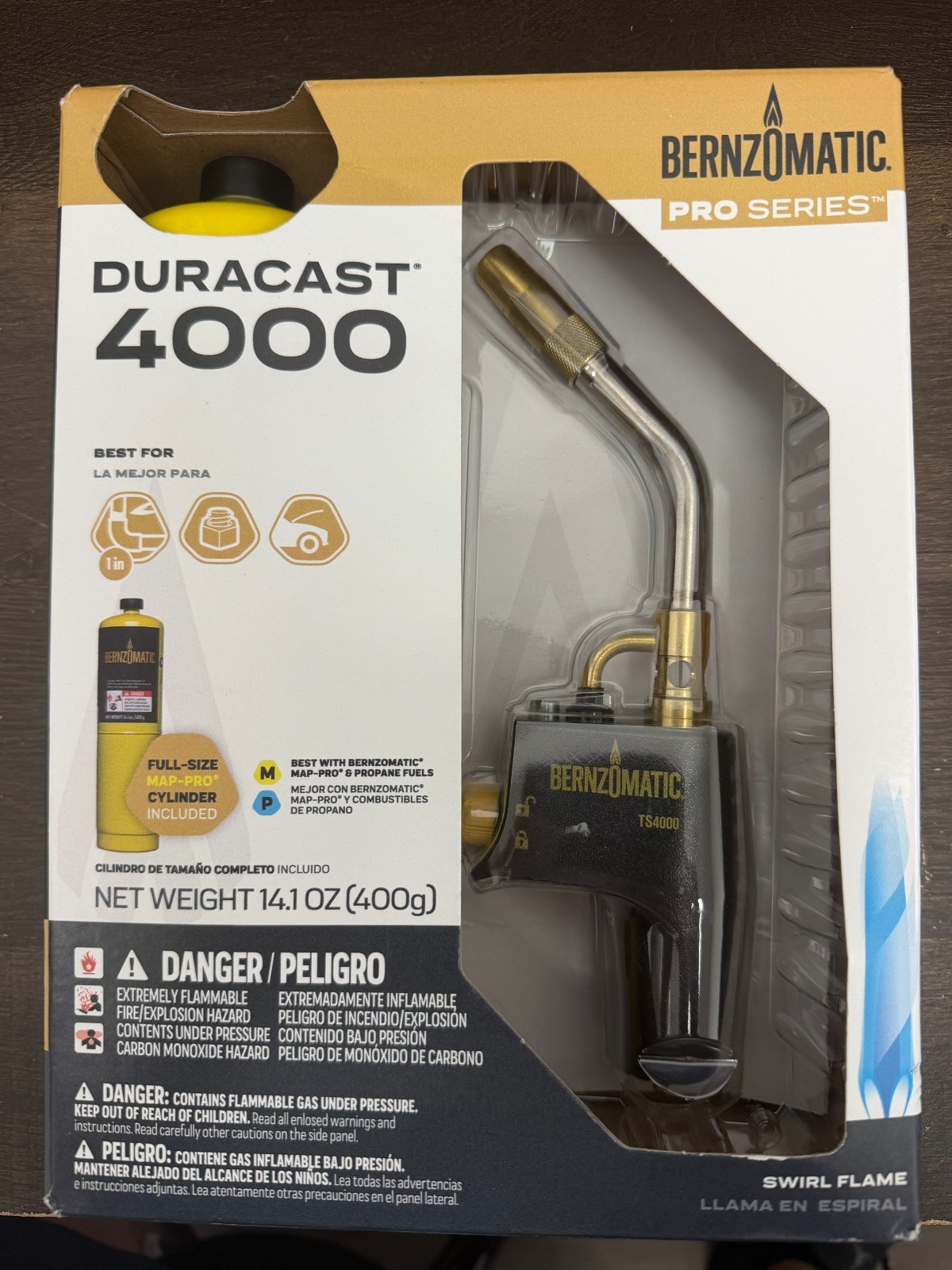 Bernzomatic TS4000ZKC Advanced Performance High Heat Torch Kit –