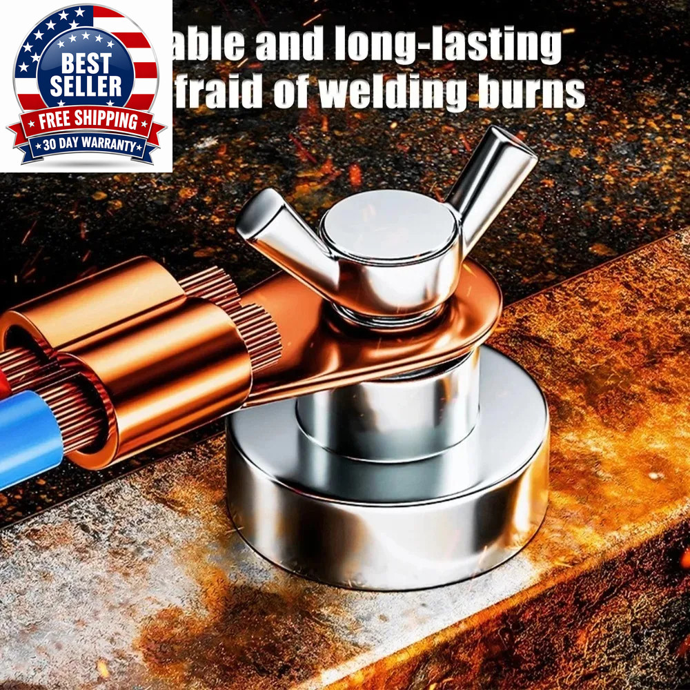1 PC Welder Welding Strong Magnetic Grounding Tool, a Special Strong Magnetic Gr