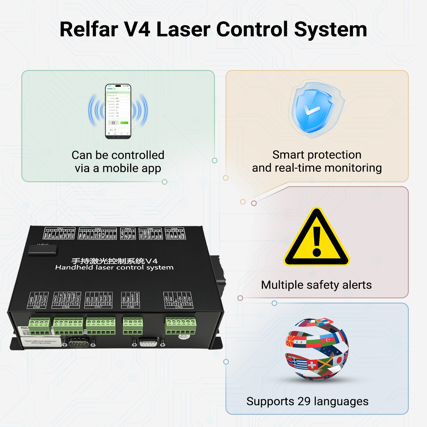 2000W Fiber Laser Cleaning Machine For Metal Cleaning Rust/Oil/Paint Remove