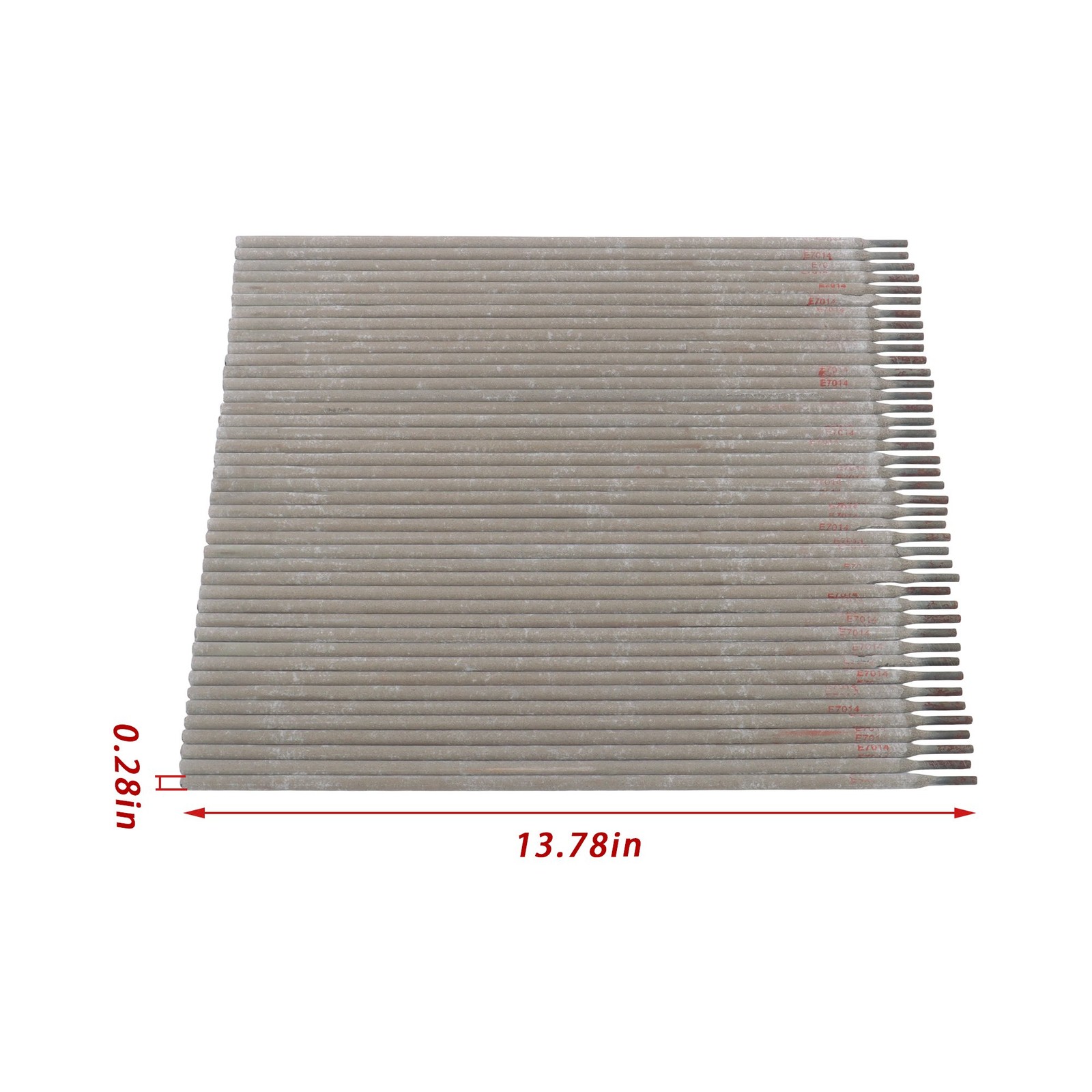 1 Pack E7014 5/32′ x 14″ 5lbs Premium Arc Welding Rods Carbon Steel Electrode