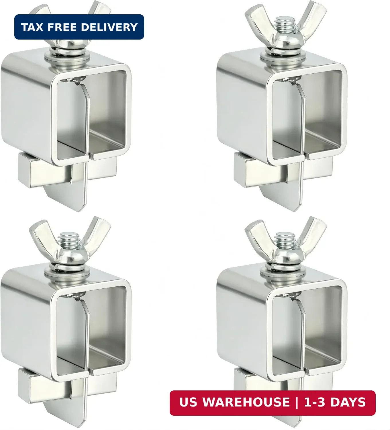 4 Pcs Butt Welding Clamps Sheet Metal Welding Tools Panel Clamps for Welding Pat