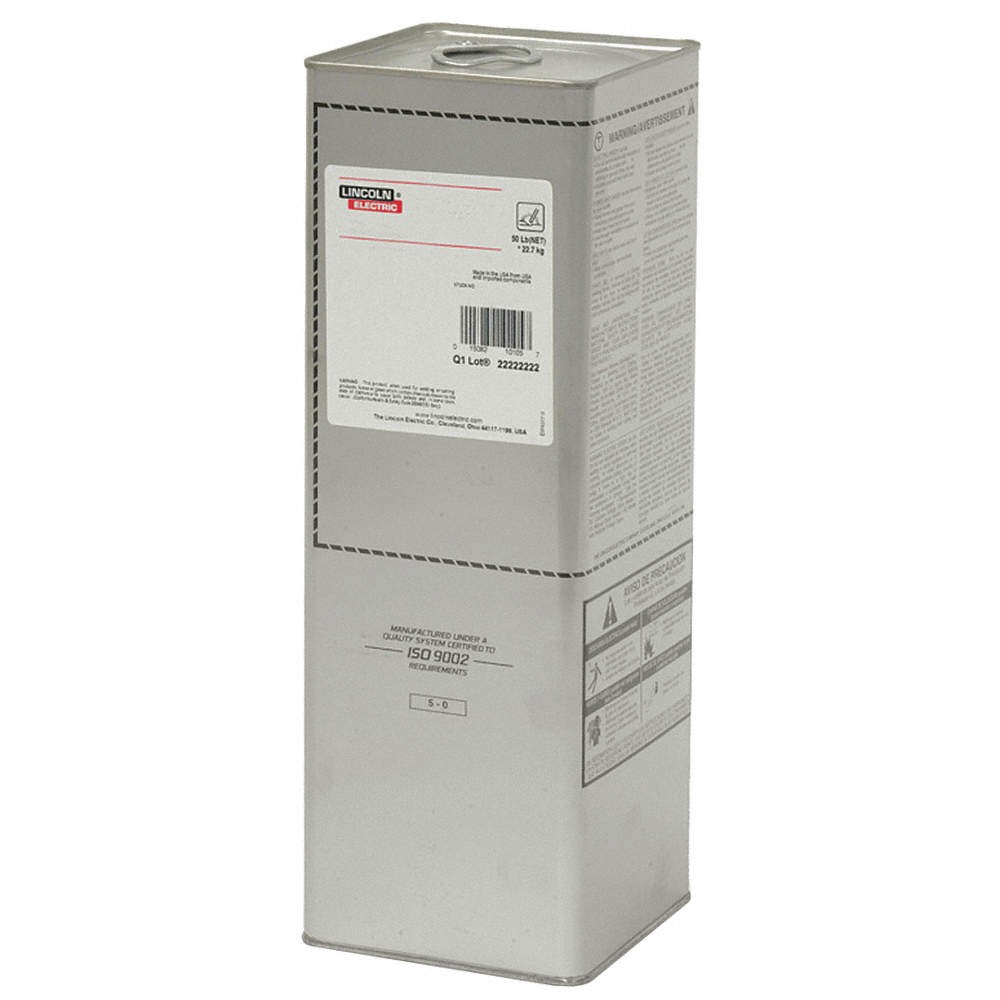LINCOLN ELECTRIC ED010203 Stick Electrode,E6010,1/8″,14 L,50 lb 49JR43