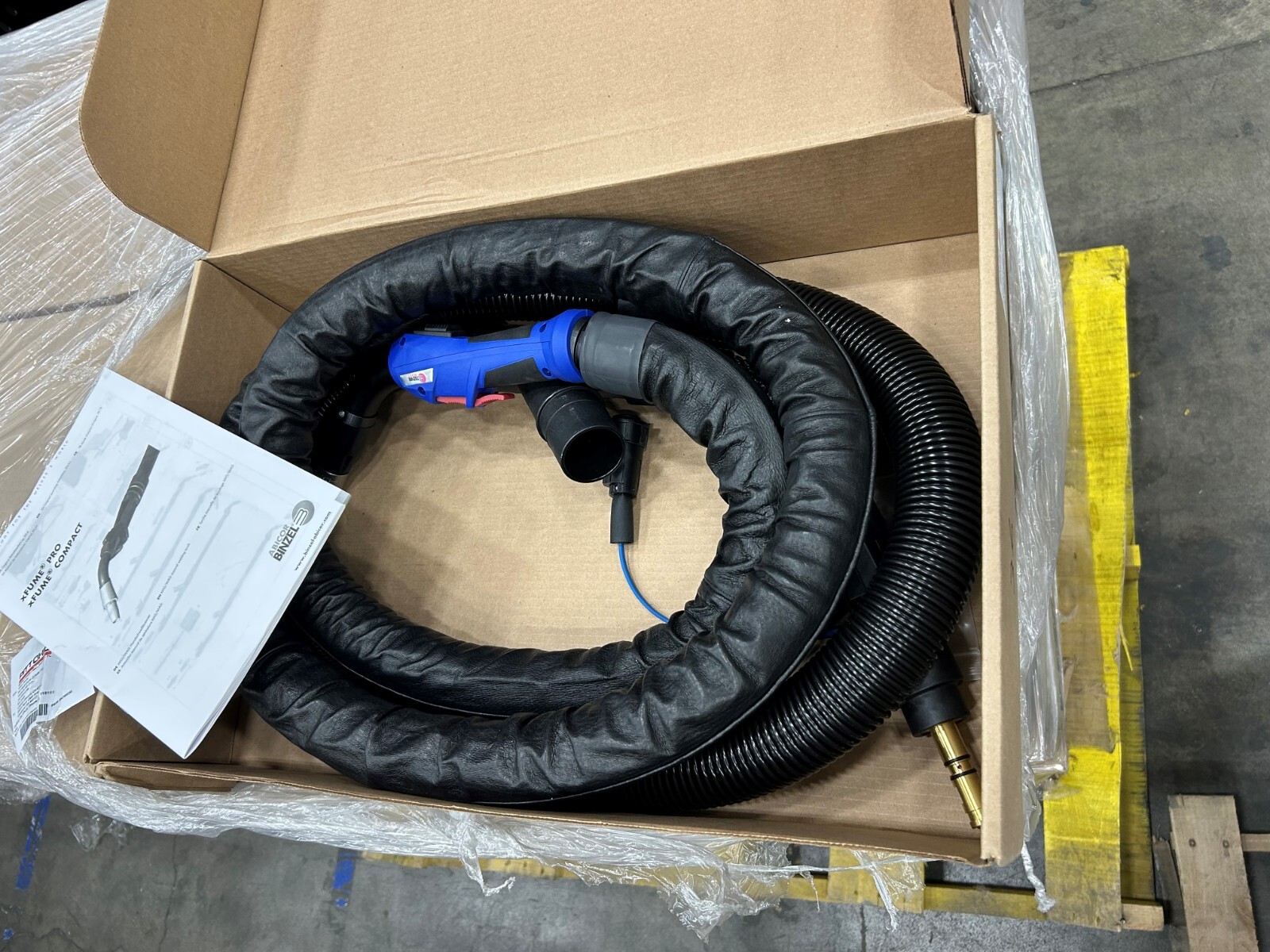 Abicor Binzel XFUME PRO 36 LW 15′ LN10 Welding Torch XP315H-35LL1E Fume Gun