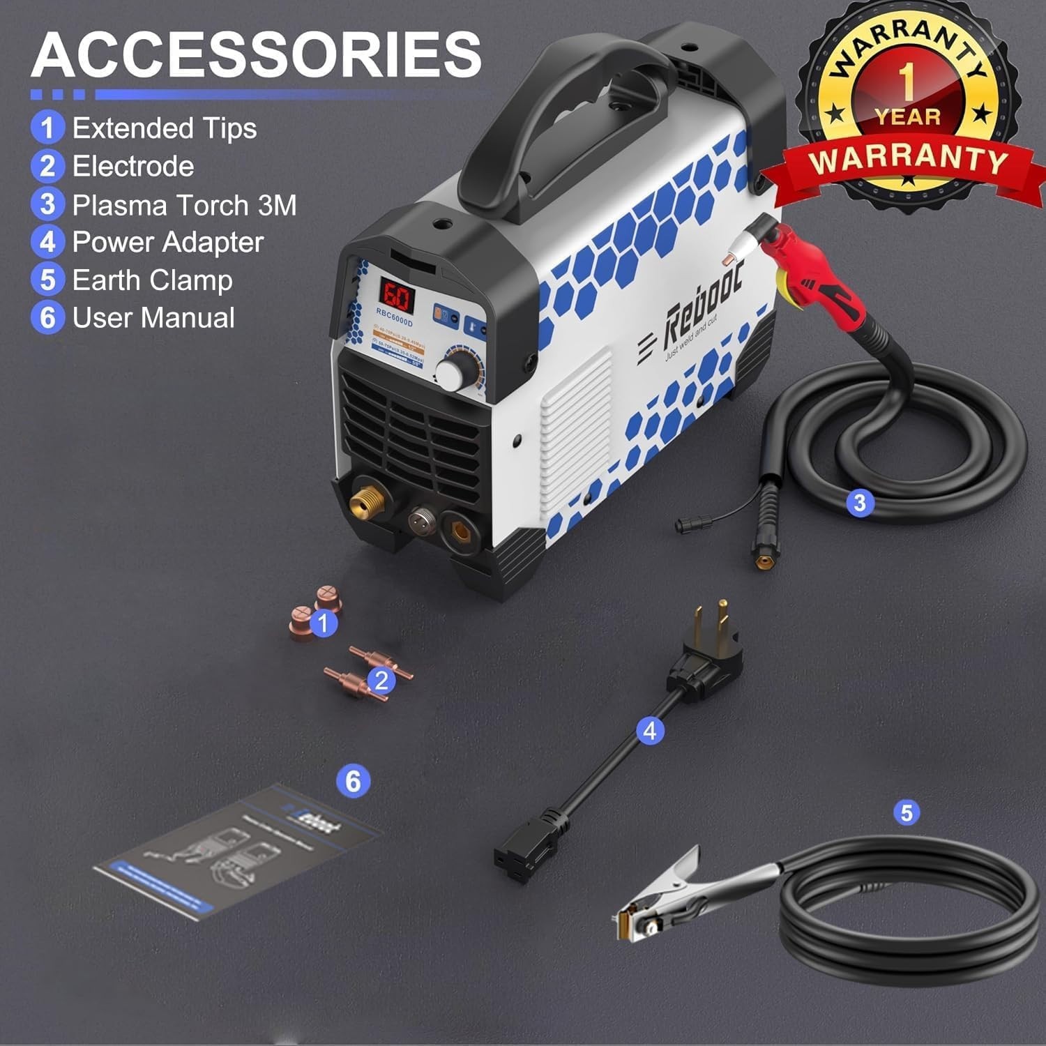 Air Plasma Cutter CUT60 Cutting Machine Digital IGBT Inverter 110V/220V Cutters