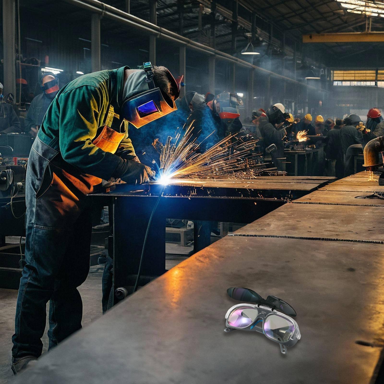 Sparks Proof Protective Eyewear Suitable for Both Professional and DIY Welders
