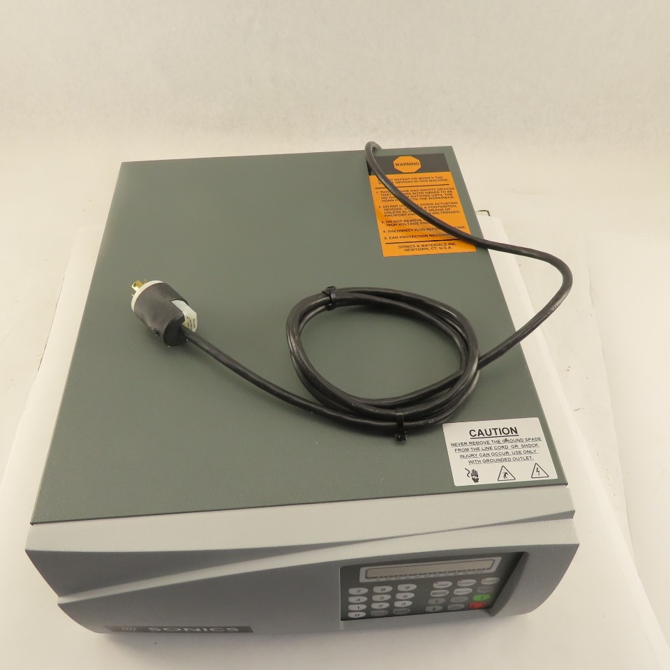 SONICS & MATERIALS GXE1200S-20-1 Sonic Weld Powers Supply 2200W 220V 1Ph
