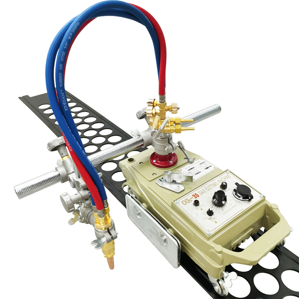 110V Automatic Gas Cutting Machine Portable Burner 5.9ft Torch Track