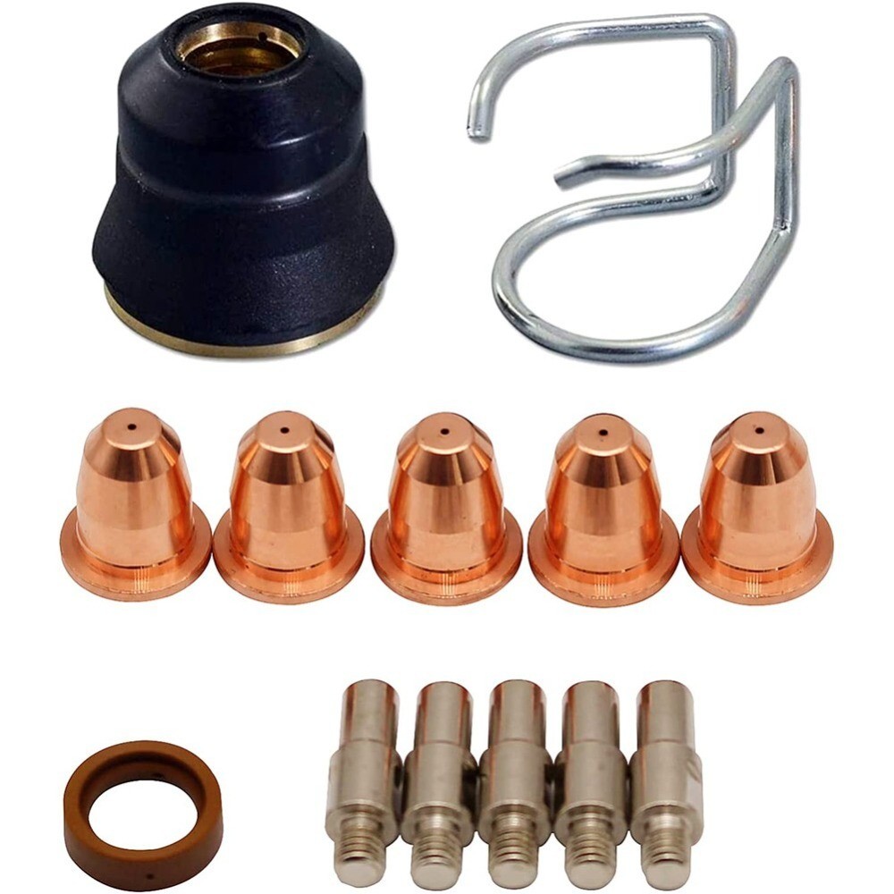 S25/S45 Set Workshop Electrode Plasma Cutter Torch PD0116-08 PR0110 Replacement