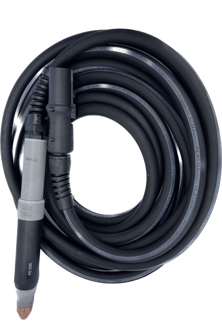 30ft Plasma cut torch For Hypertherm Power Max Plasma Cutter. 125amps. CNC Torch