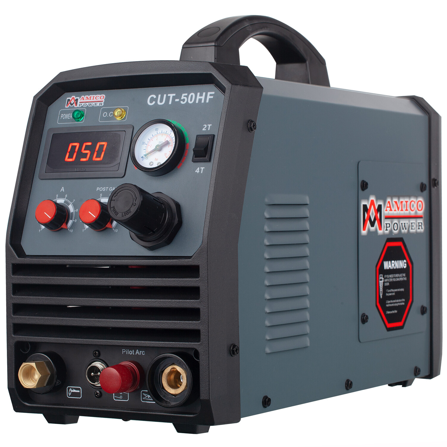 CUT-50HF, Pro. 50 Amp Non-touch Pilot Arc Plasma Cutter, AC 100~250V Cutting New