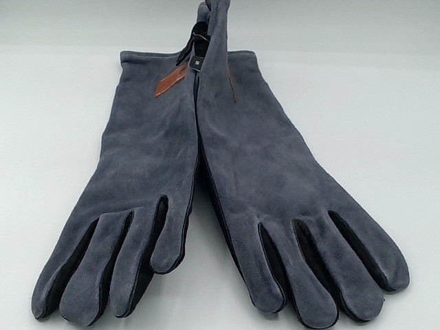 14 Inches,932℉,RAPICCA Leather Welding Gloves Small (Pack Of 1), Black-gray