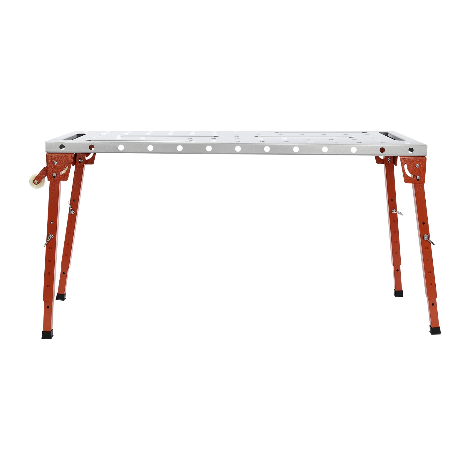 Steel Portable Welding Table Welding Workbench Table Folding Work Bench Silver~